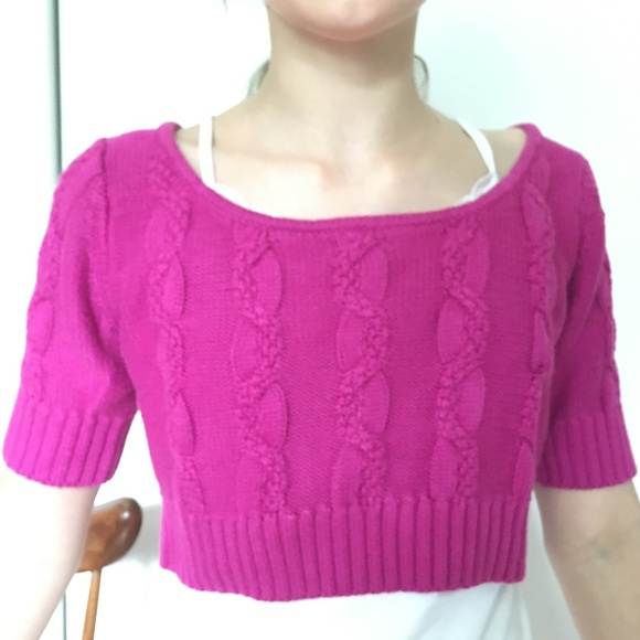 Hot Pink Ballet warm up sweater - Picture 9 of 9